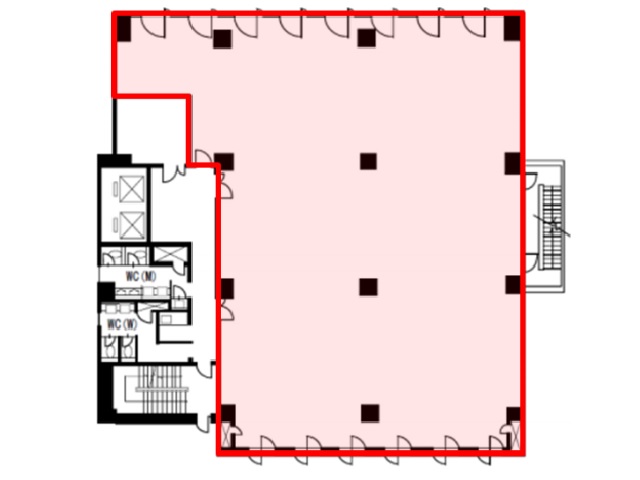 西新宿松屋基準階間取り図.jpg