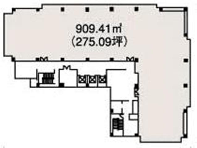 東芝フコク生命ビル基準階間取り図.jpg