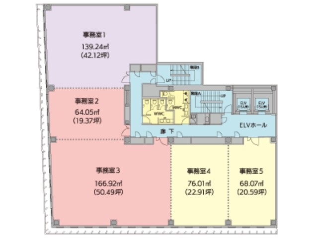 南国アネックスビル基準階間取り図.jpg