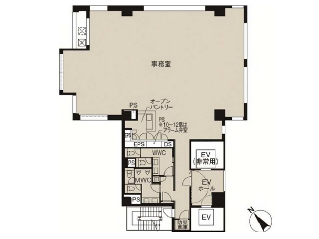 CIRCLES新橋基準階間取り図.jpg