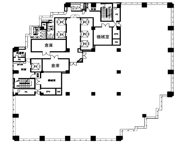 新宿スクエアタワー基準階間取り図.jpg