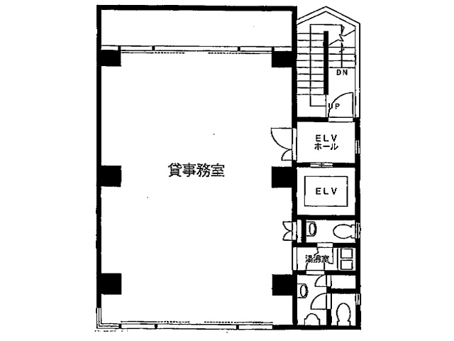 第二寿(佐久間河岸) 基準階間取り図.jpg