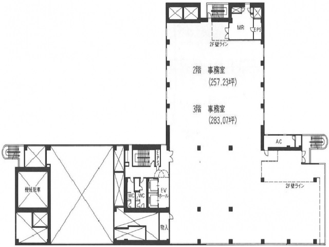 住友生命湊町MTビル 基準階間取り図.jpg