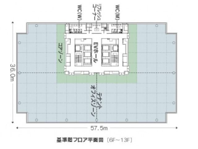 新大阪ブリックビル基準階間取り図.jpg