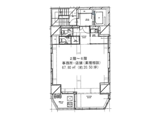 錦華堂ビル20.50T基準階間取り図.jpg