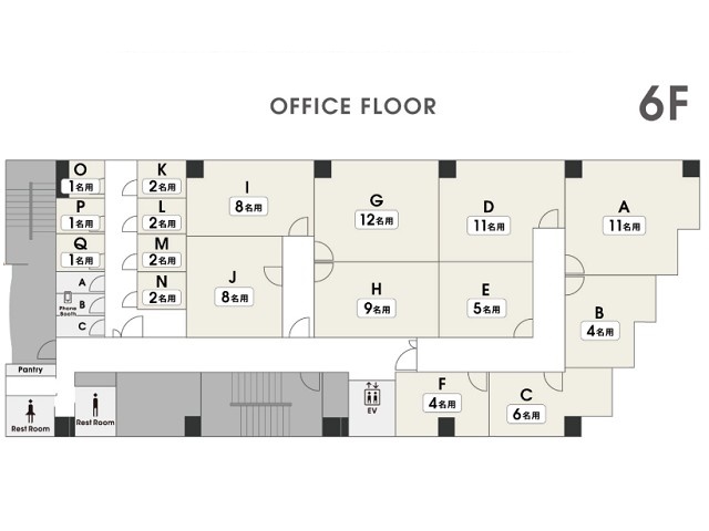 The　Company　天神西通り店6F.jpg