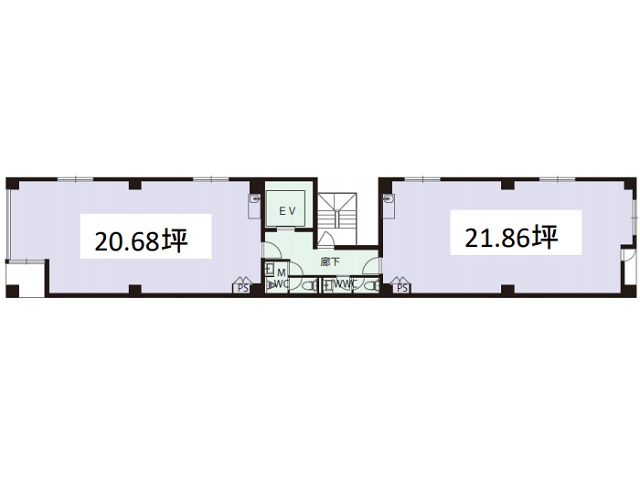 ジェムストーン錦ビル基準階間取り図.jpg