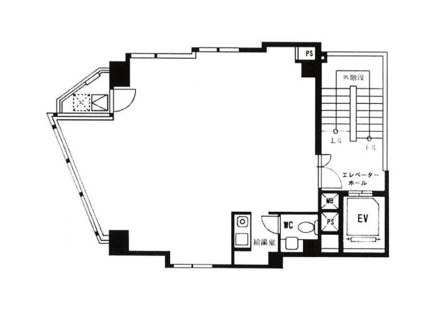 ヒカリビル（広尾）基準階間取り図.jpg