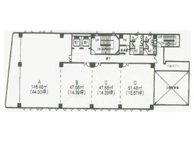 シグマ博多ビル基準階間取り図.jpg