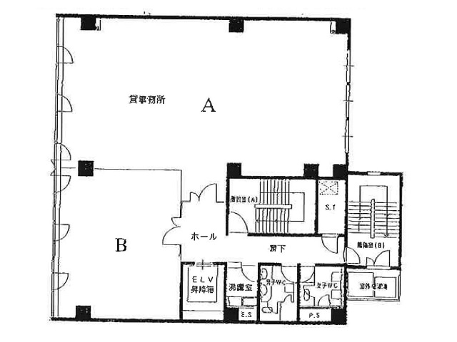 トロア神戸ビル　基準階間取り図.jpg