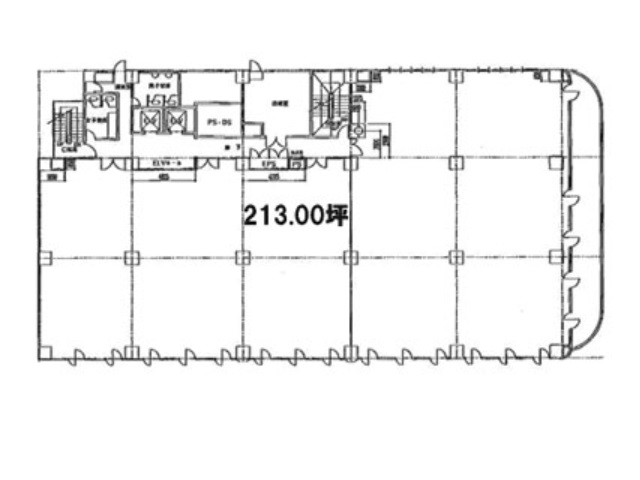 日本生命渋谷アネックス 基準階間取り図.jpg