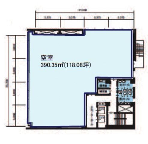 岡山磨屋町ビル基準階間取り図.jpg