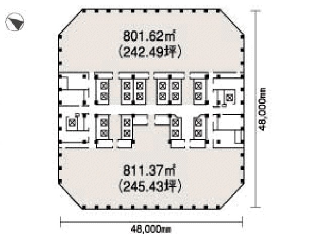 聖路加タワー基準階間取り図.jpg