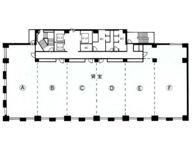 博多フコク生命ビル基準階間取り図.jpg