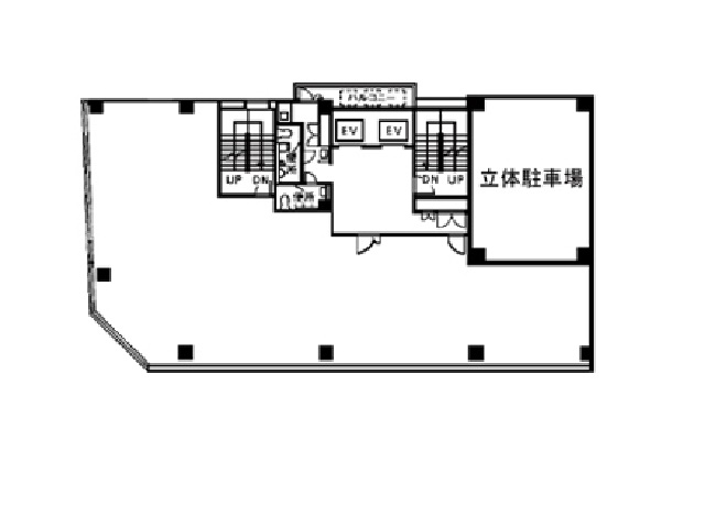 大阪北野ビル　基準階間取り図.jpg