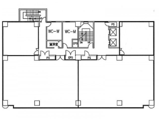 明治安田生命久留米本町ビル基準階間取り図.jpg