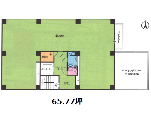 亀戸トーセイⅡ65.77T基準階間取り図.jpg