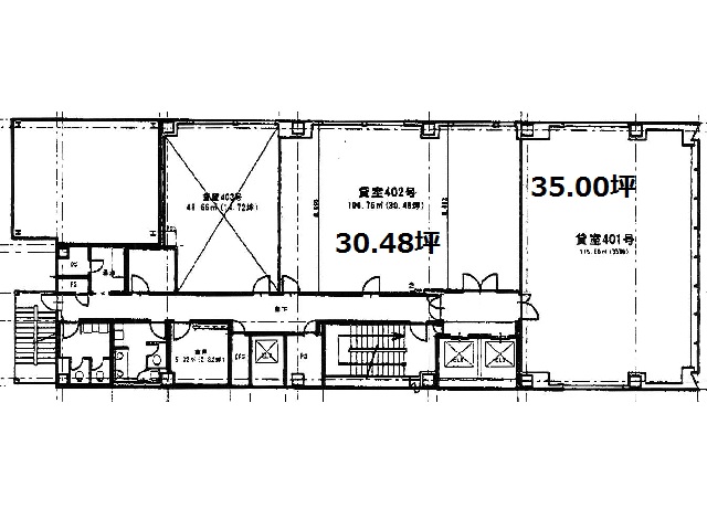 大阪建築会館 4F 基準階間取り図.jpg