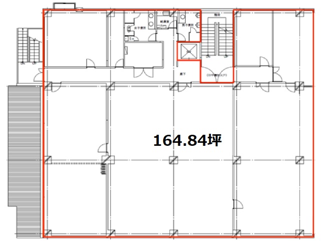 ヨドバシホールディングス亀戸164.84T基準階間取り図.jpg