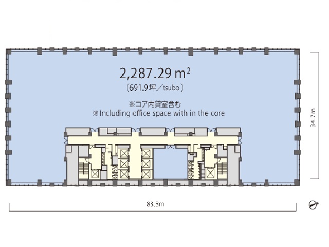 丸の内トラストタワーN館基準階間取り図.jpg