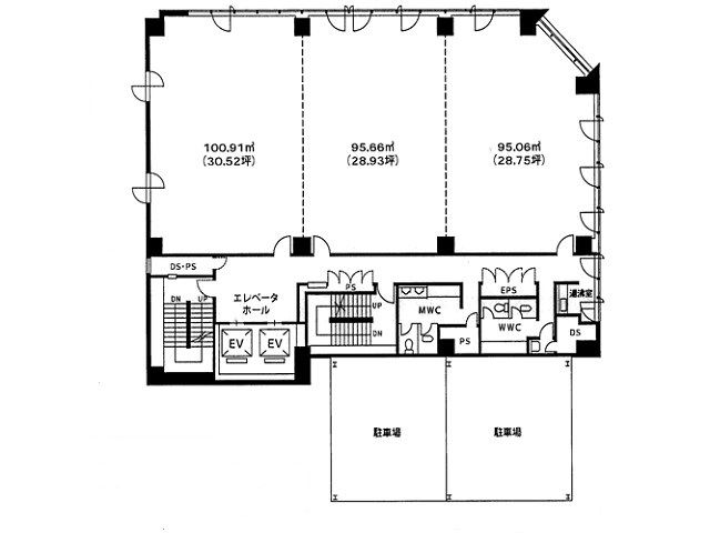 損保ジャパン広島大手町ビル基準階間取り図.jpg