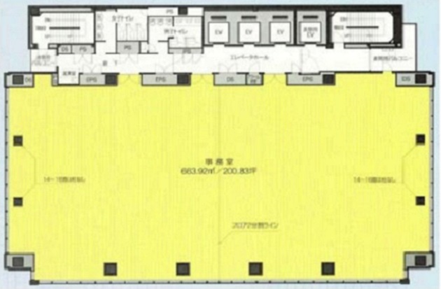 オリックス名古屋錦ビル基準階間取り図.jpg