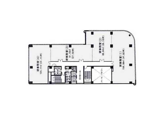 本丸田ビル　基準階間取り図.jpg