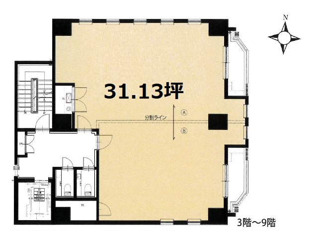 GAZELLE RIO.6EAST_基準階間取り図.jpg