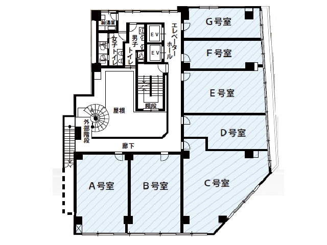 NLC新大阪パワービル　基準階間取り図.jpg