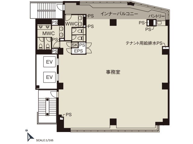 CIRCLES御茶ノ水 基準階間取り図.jpg